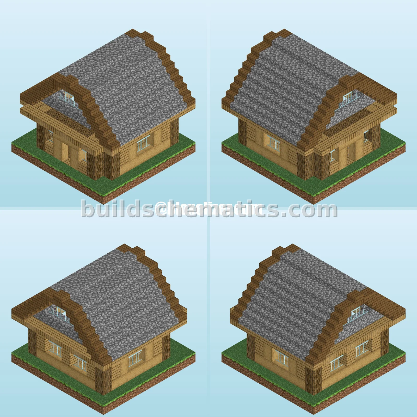 Simple Starter House - 502 Blocks