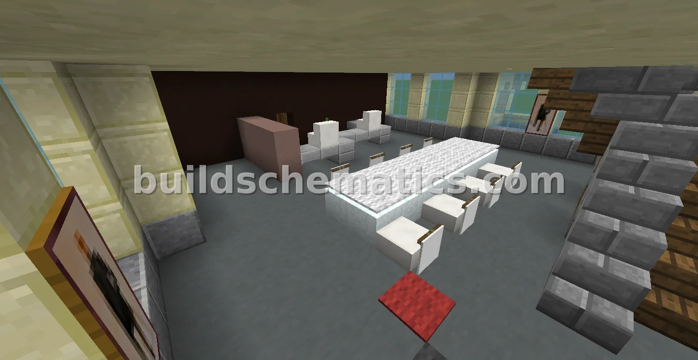 Minecraft Bank Building — view 2