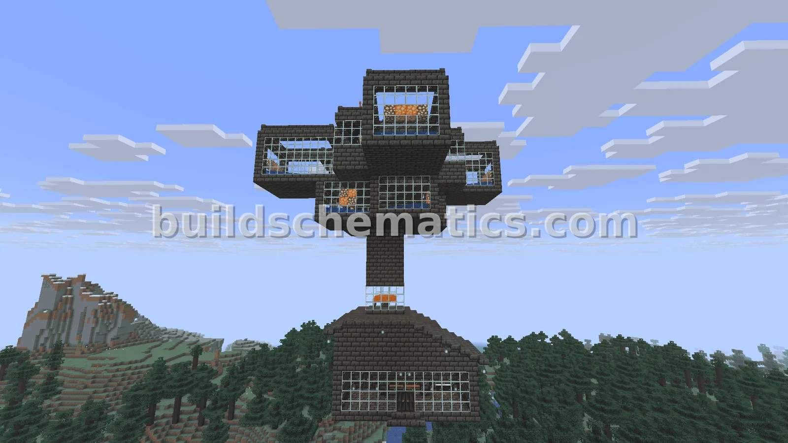 Decorated Iron Farm Structure