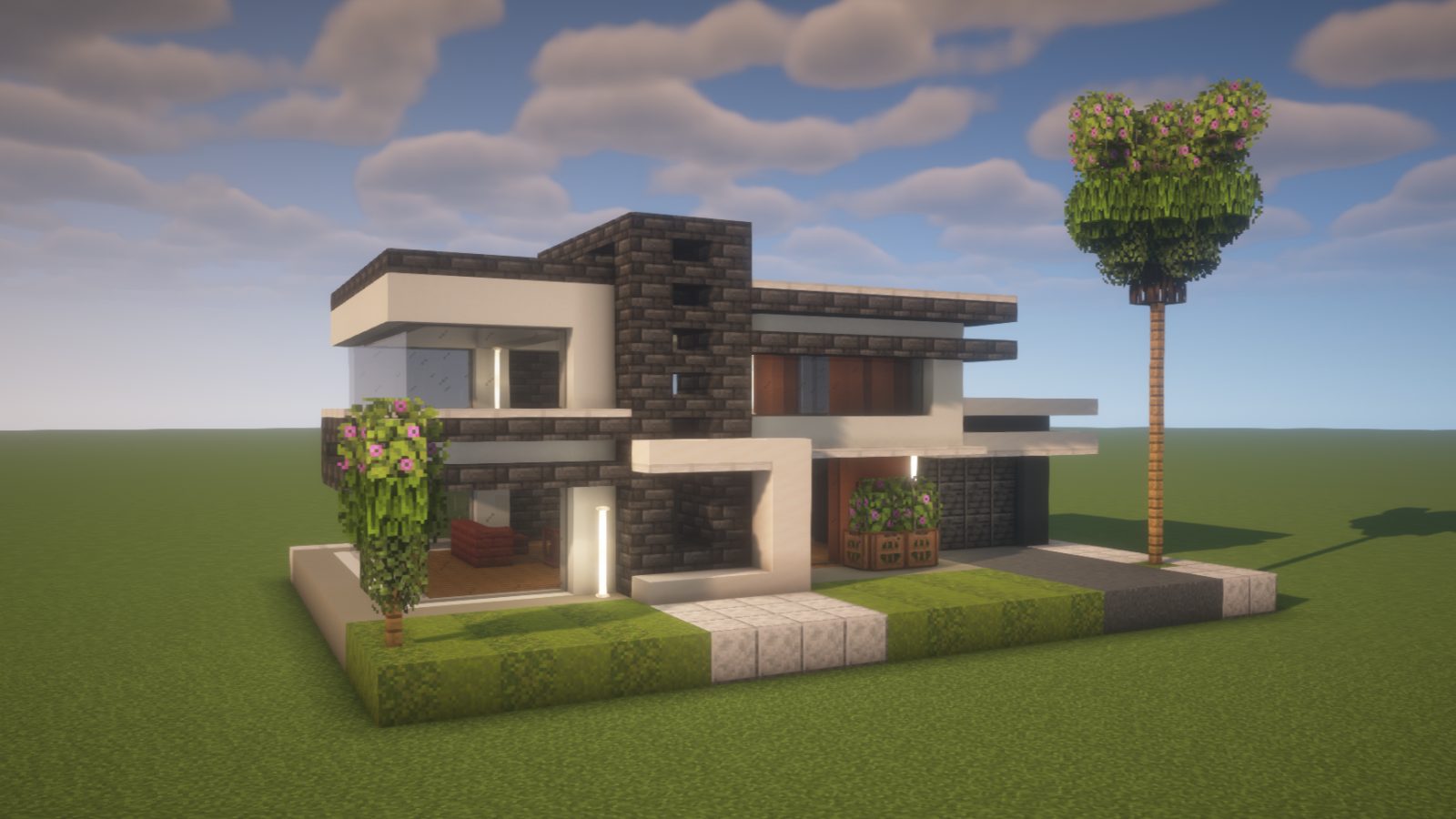 Contemporary Luxury Mansion Architectural Build