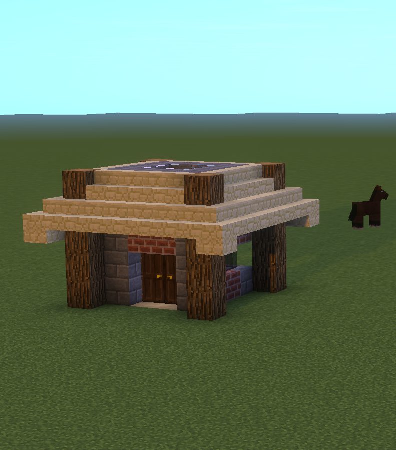 Compact 2×2 Player House