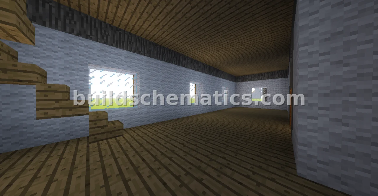 Simple Wooden Survival House — view 3