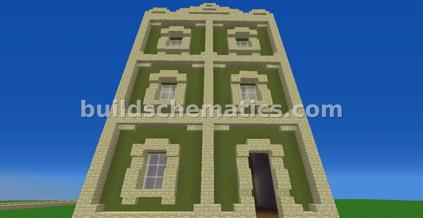 Tall Green House for Old City — view 4