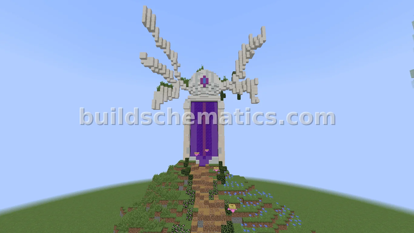 Sacred Angel Nether Portal