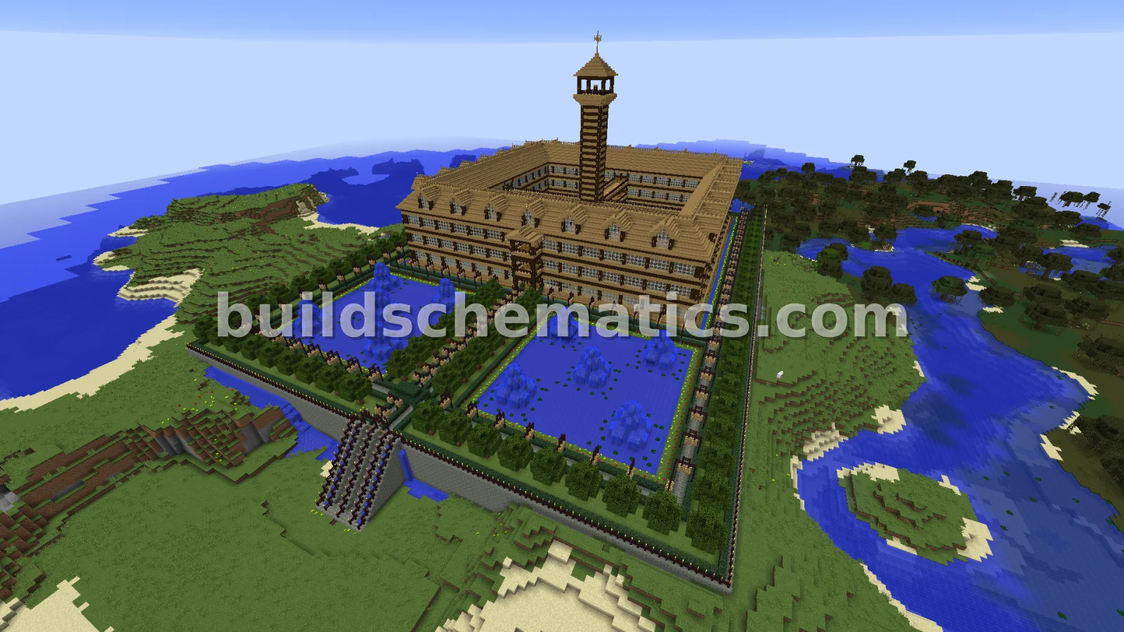 Large Wooden Villa