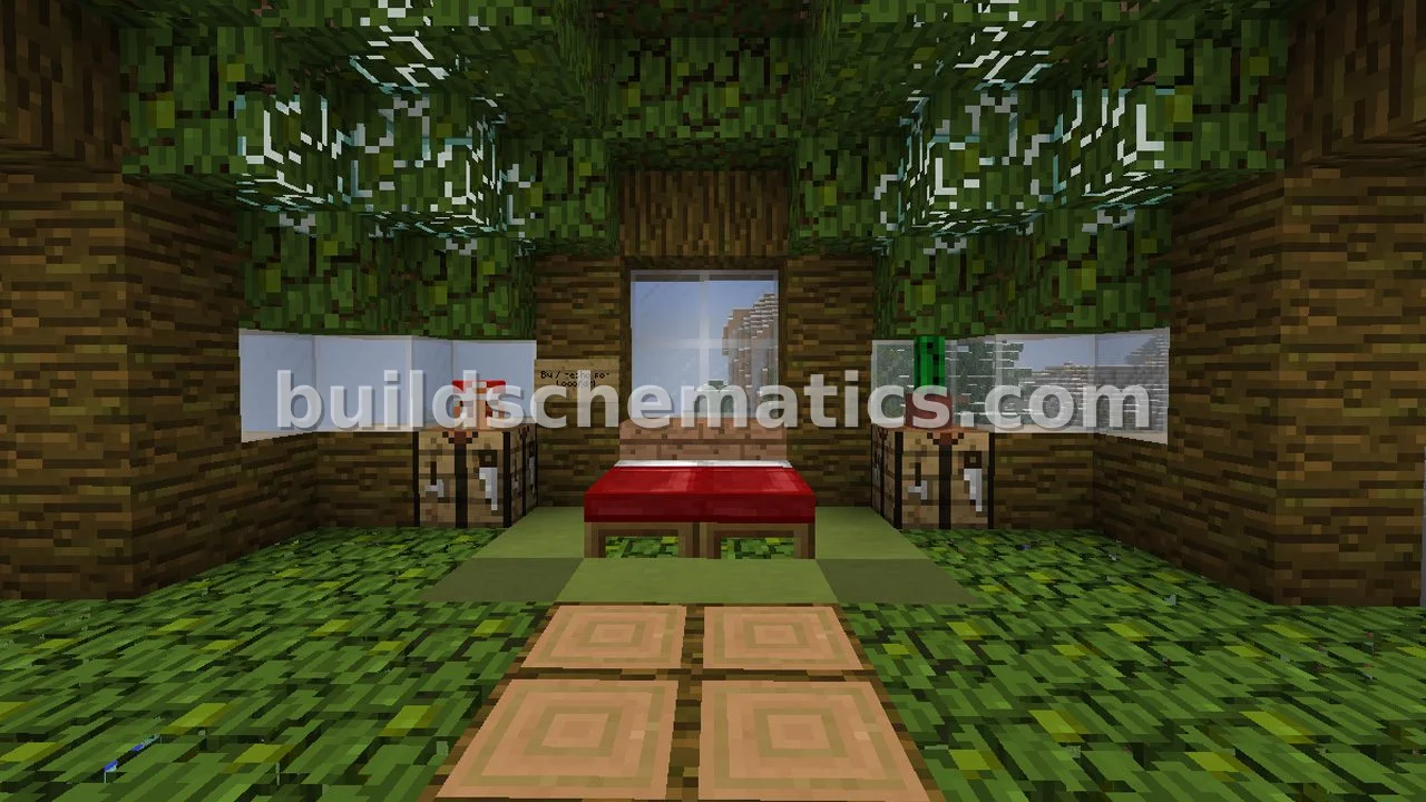 Jungle House with Crops and Enchanting — view 3