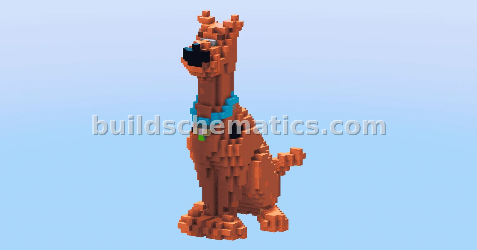 Scooby Doo Cartoon Character Build