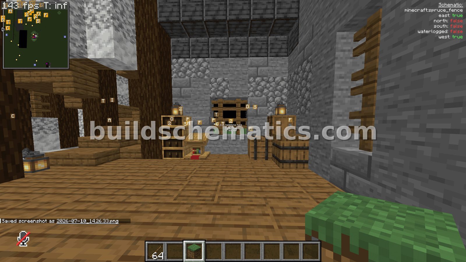 Mountain Base with Lookout Tower — view 2