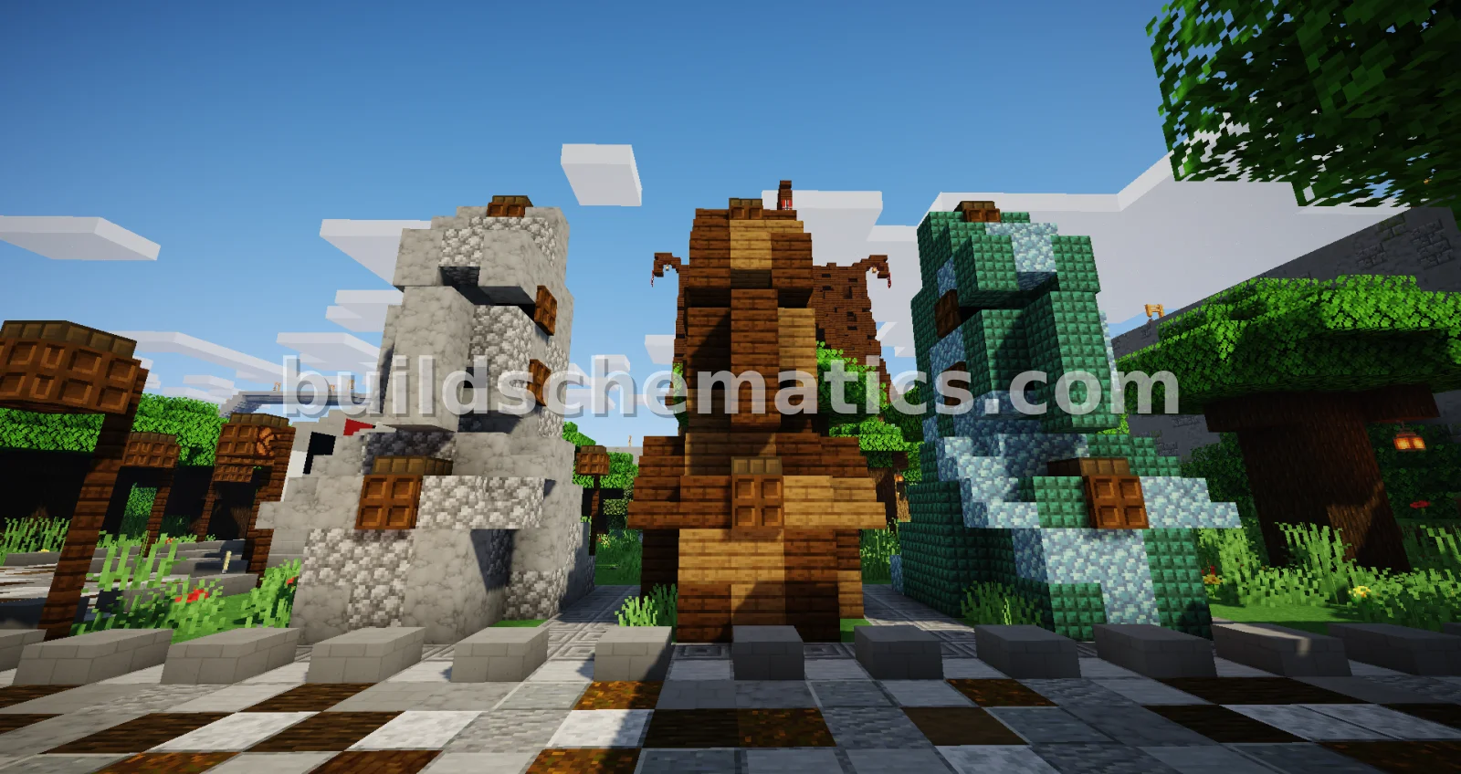 Moai Statues: Three Designs — view 2