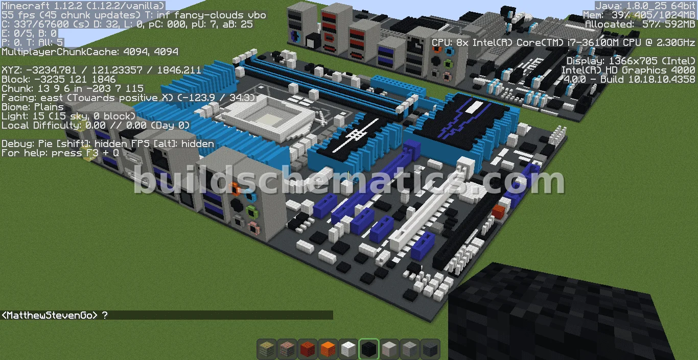 ASUS P8Z77-V DELUXE Motherboard Pixel Art
