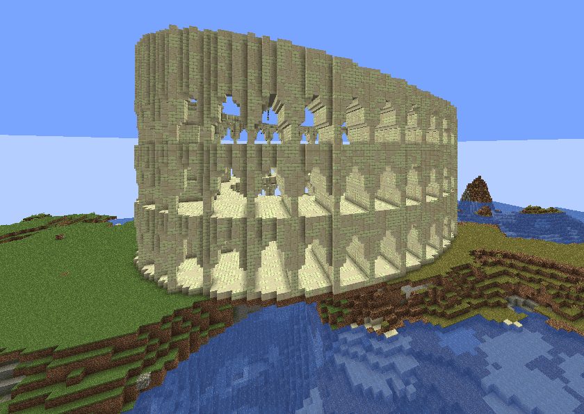 Ancient Roman Colosseum Arena