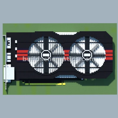Pixel Art Graphics Card Replica — view 2