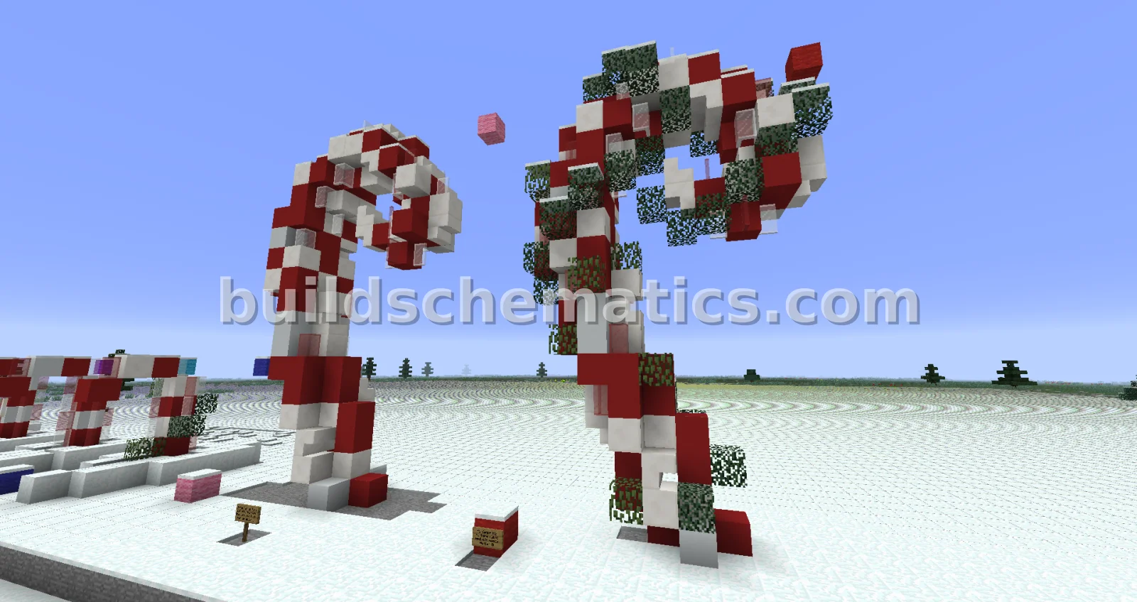 Christmas Candy Canes Decoration