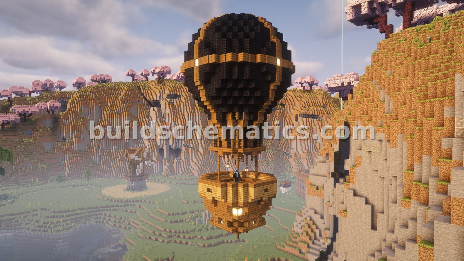 Floating Hot Air Balloon Decoration