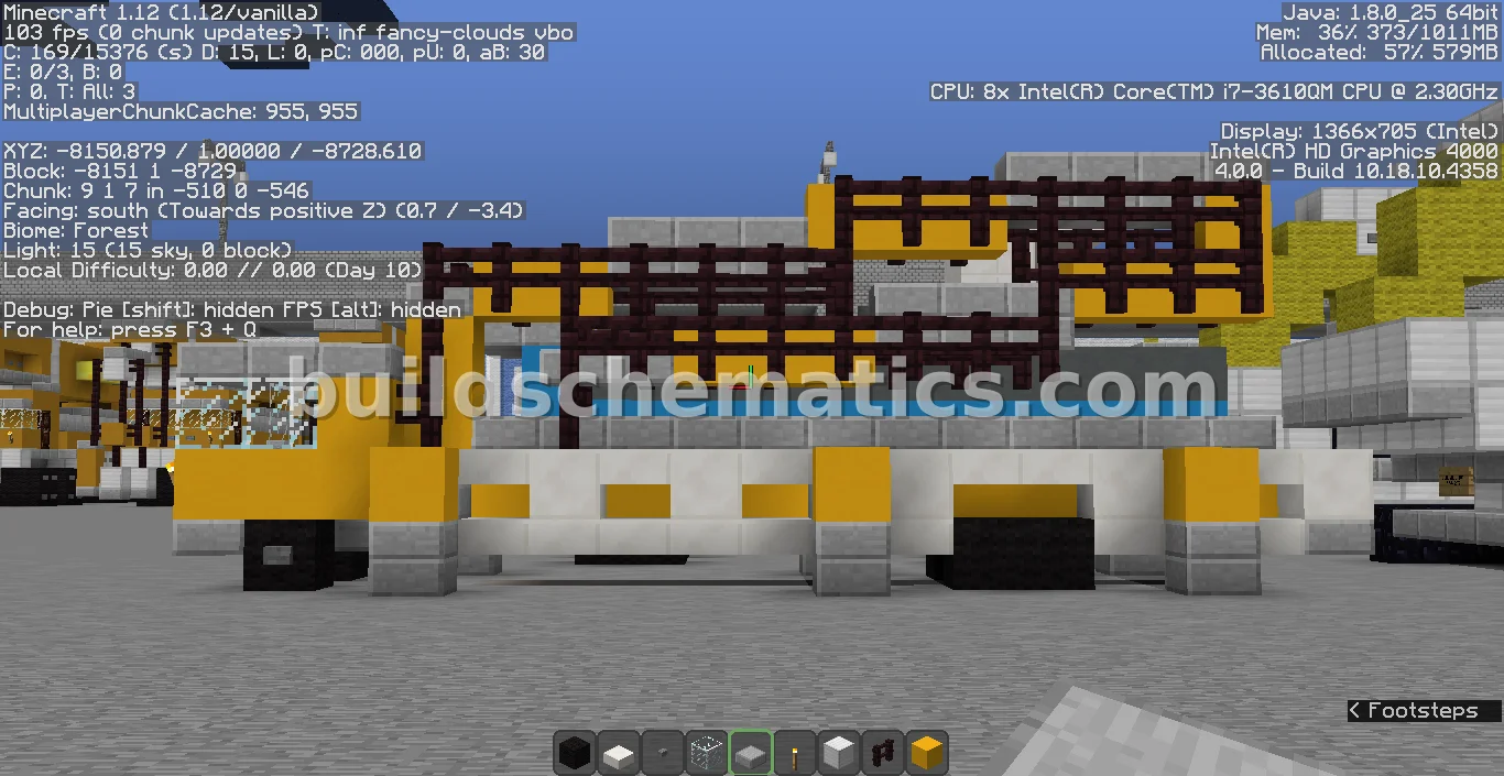 Concrete Pump Truck with Derricks — view 3