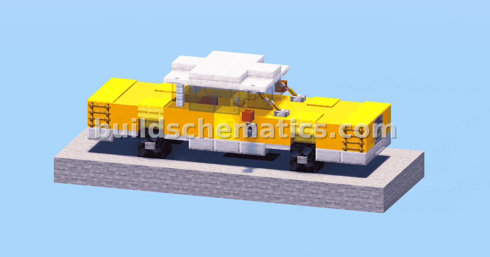 Classic Yellow Car