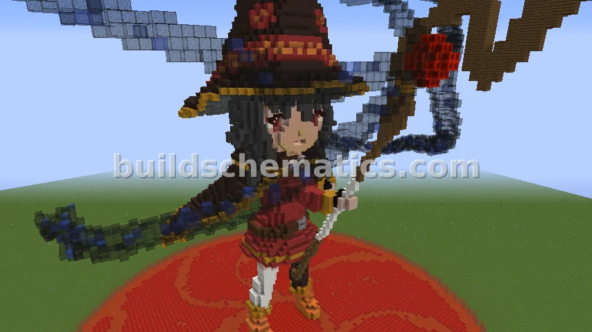 Megumin Explosion Statue — view 2