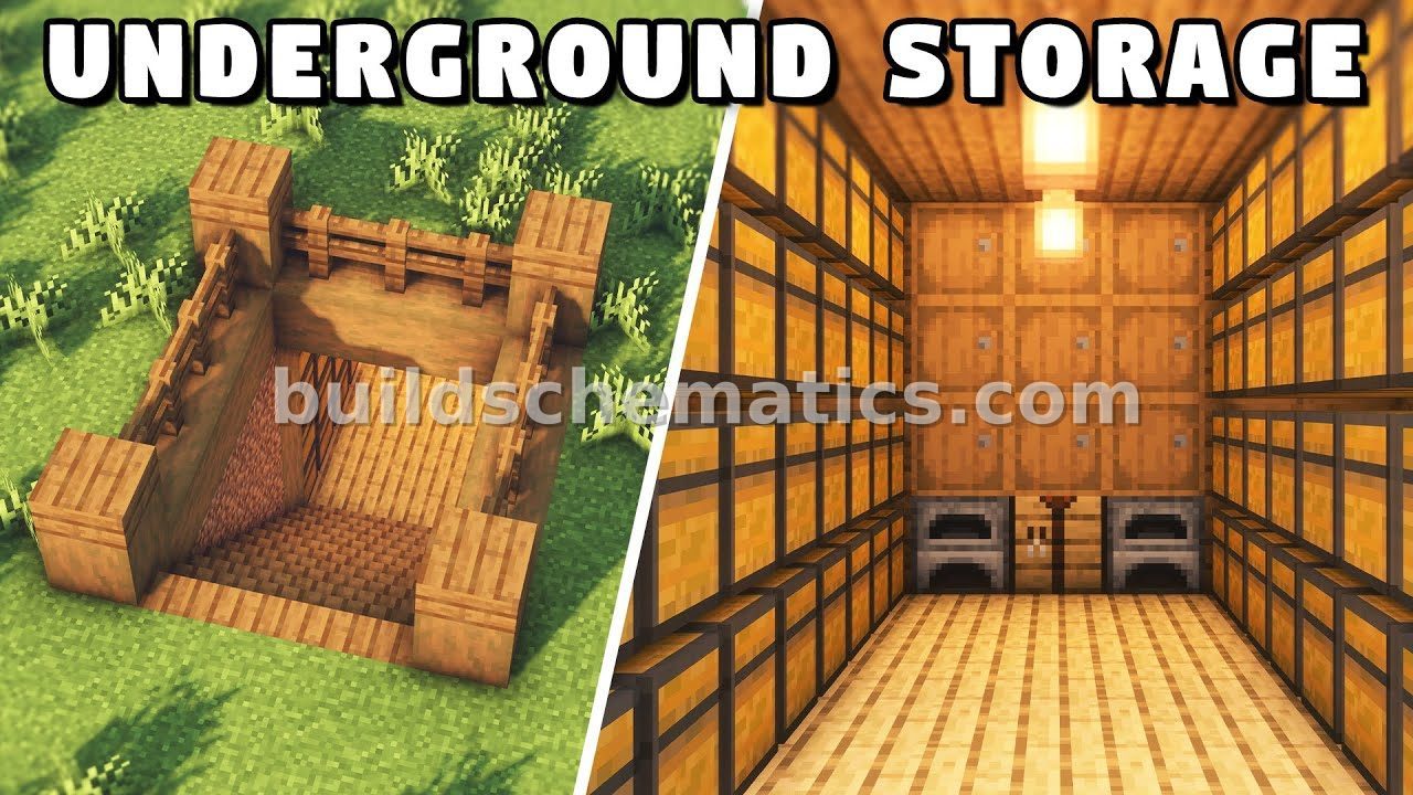 Hidden Underground Storage Base