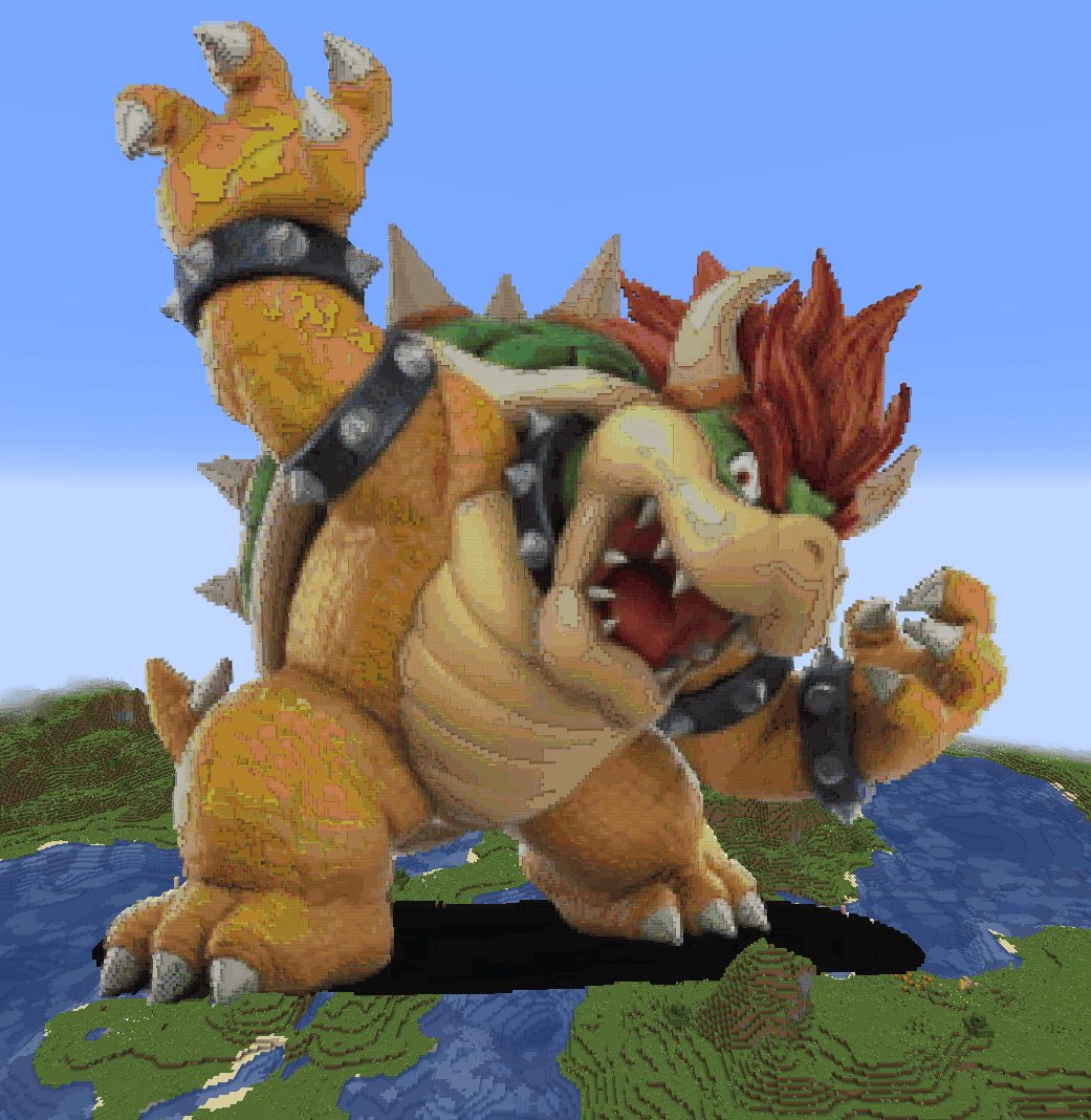 Bowser Pixel Art