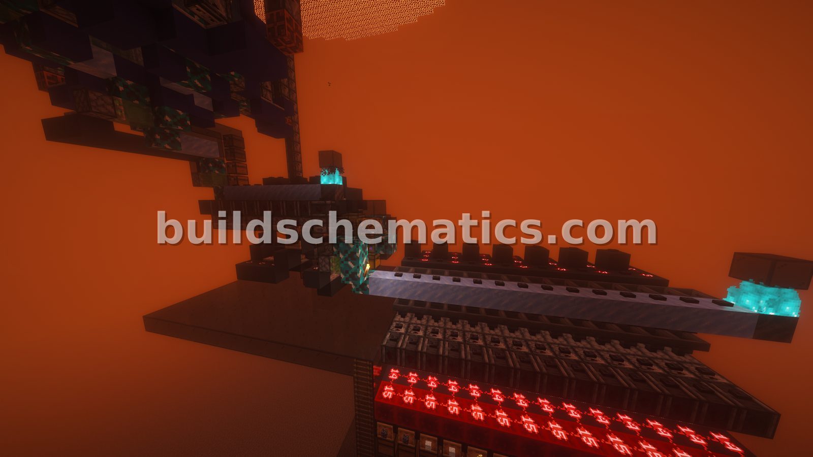Automatic Piglin Gold Farm With Shulker Storage — view 4