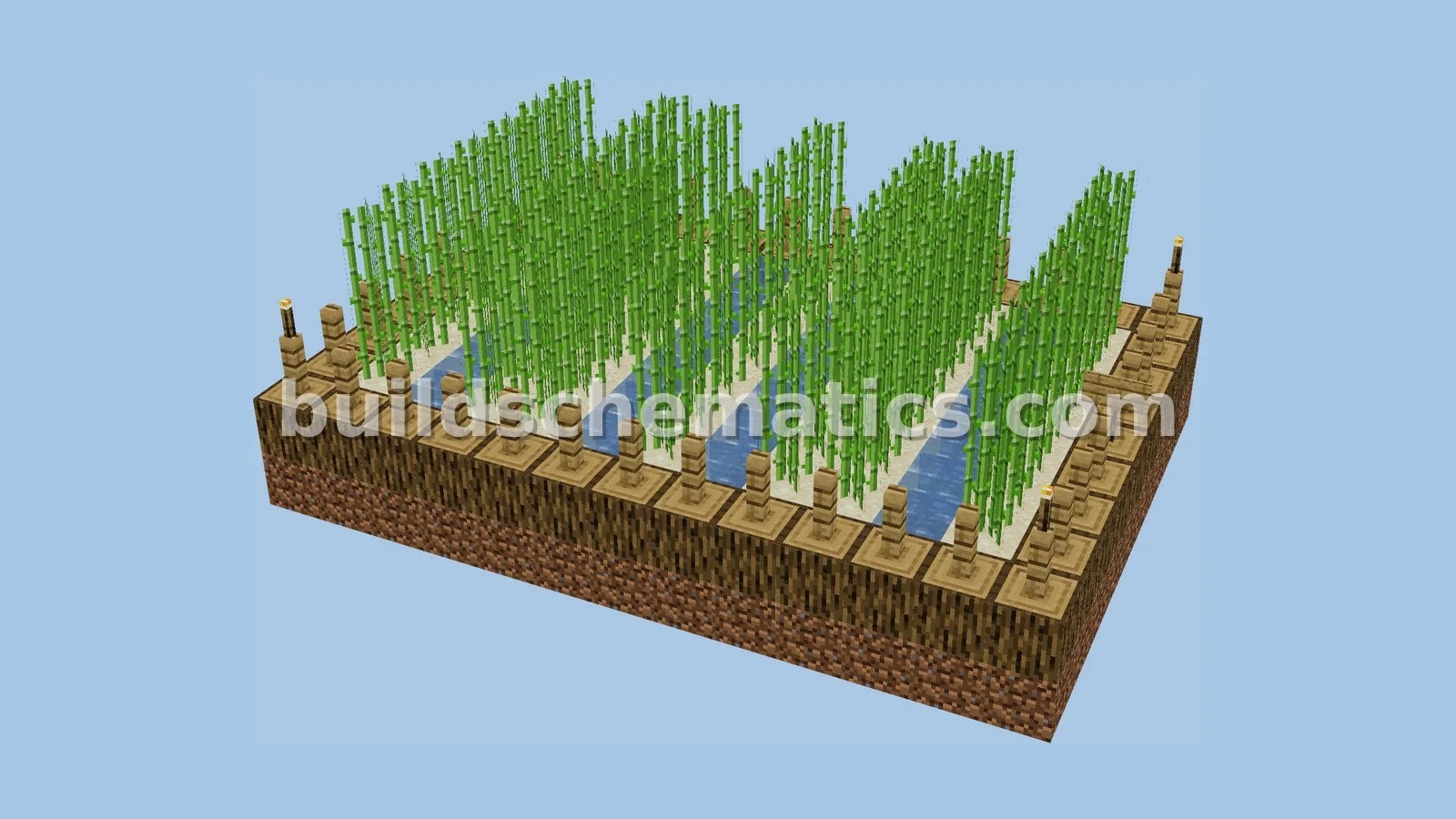 Compact Sugar Cane Farm - 425 Blocks