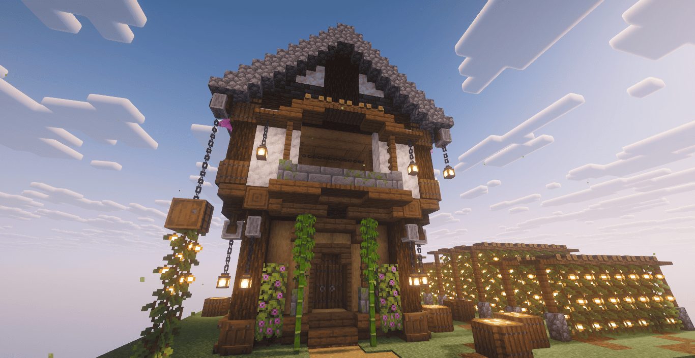 Luminous Berry Farmhouse