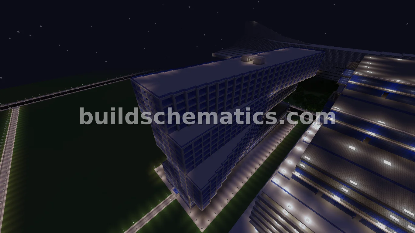Tilted Office Building — view 3