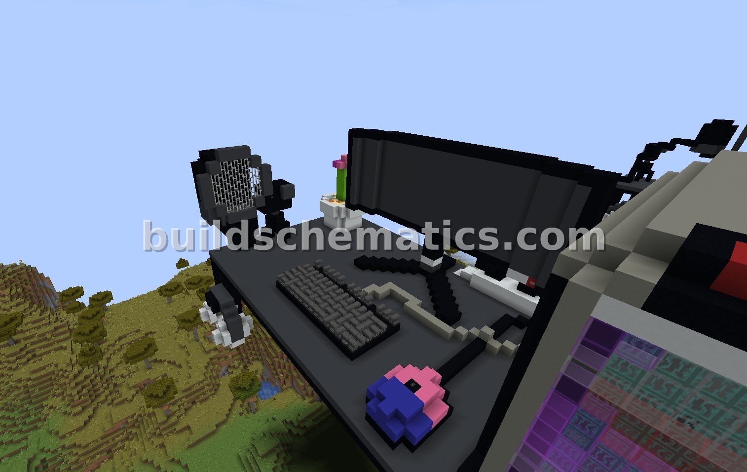 Minecraft Gaming Room Setup — view 3