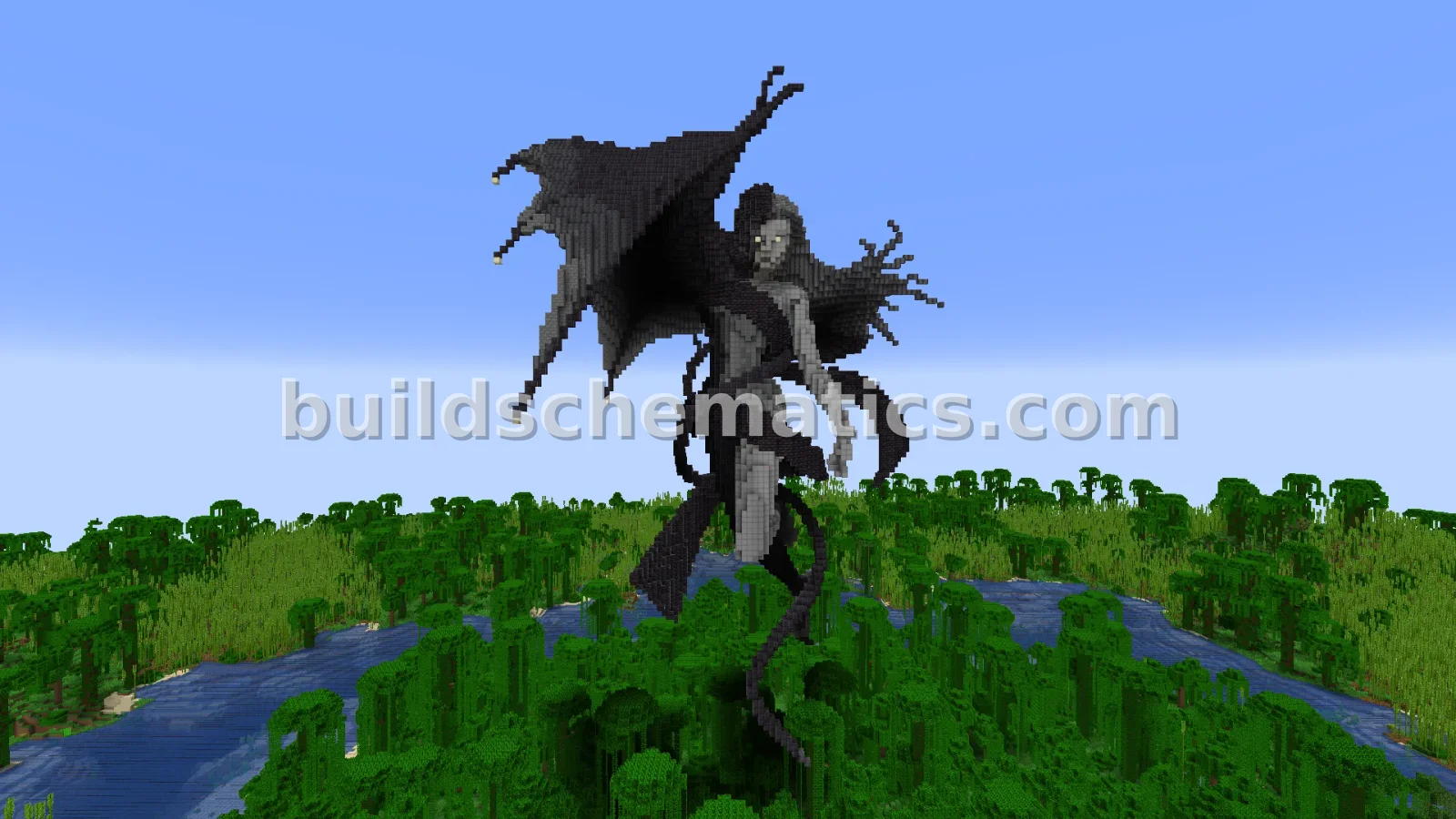 Vouivre SMT Statue - Large Minecraft Sculpture