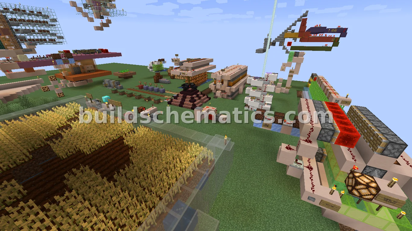 Redstone Contraptions And Farm Designs — view 2