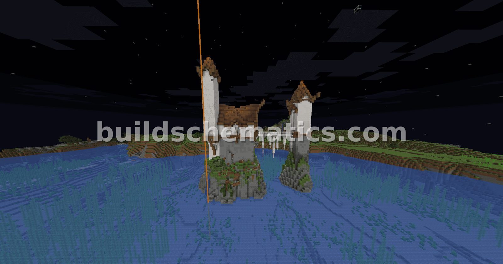 Island Mountain House and Cave Entrance — view 2