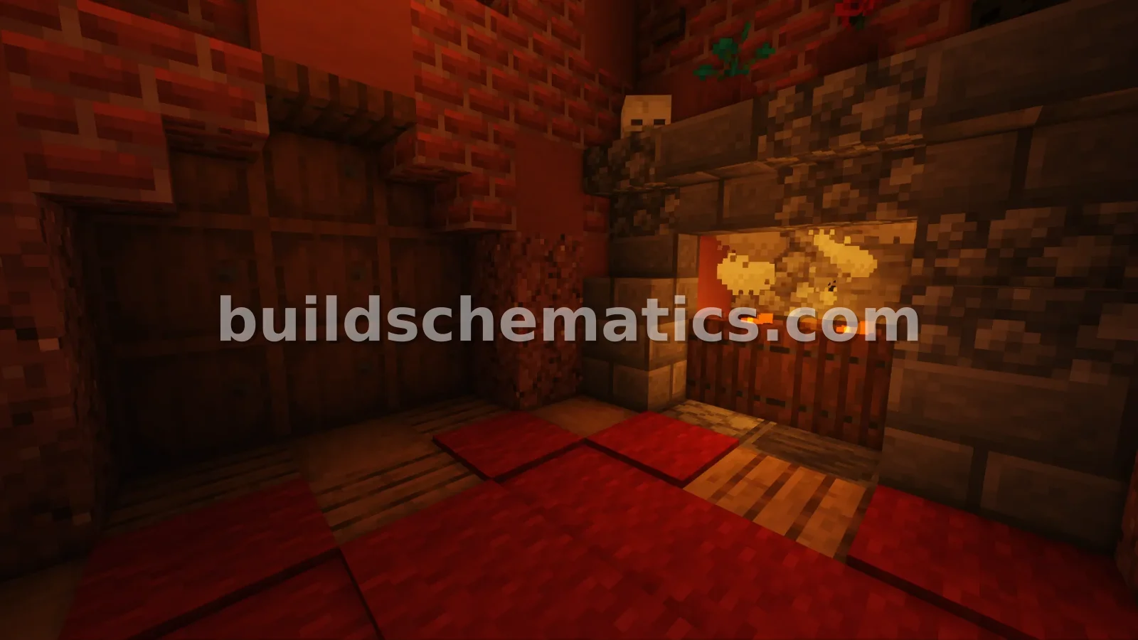 Cozy Terracotta House Schematic — view 3