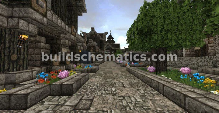 Medieval Town of Apex City — view 3