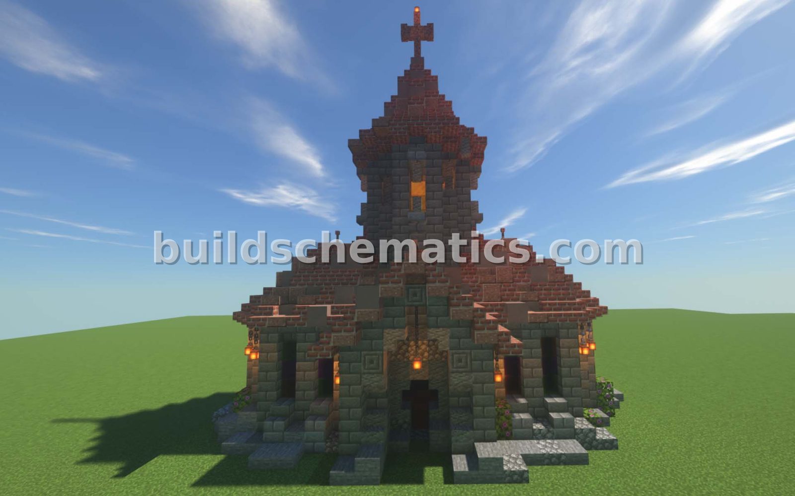 Detailed Small Chapel Structure — view 2