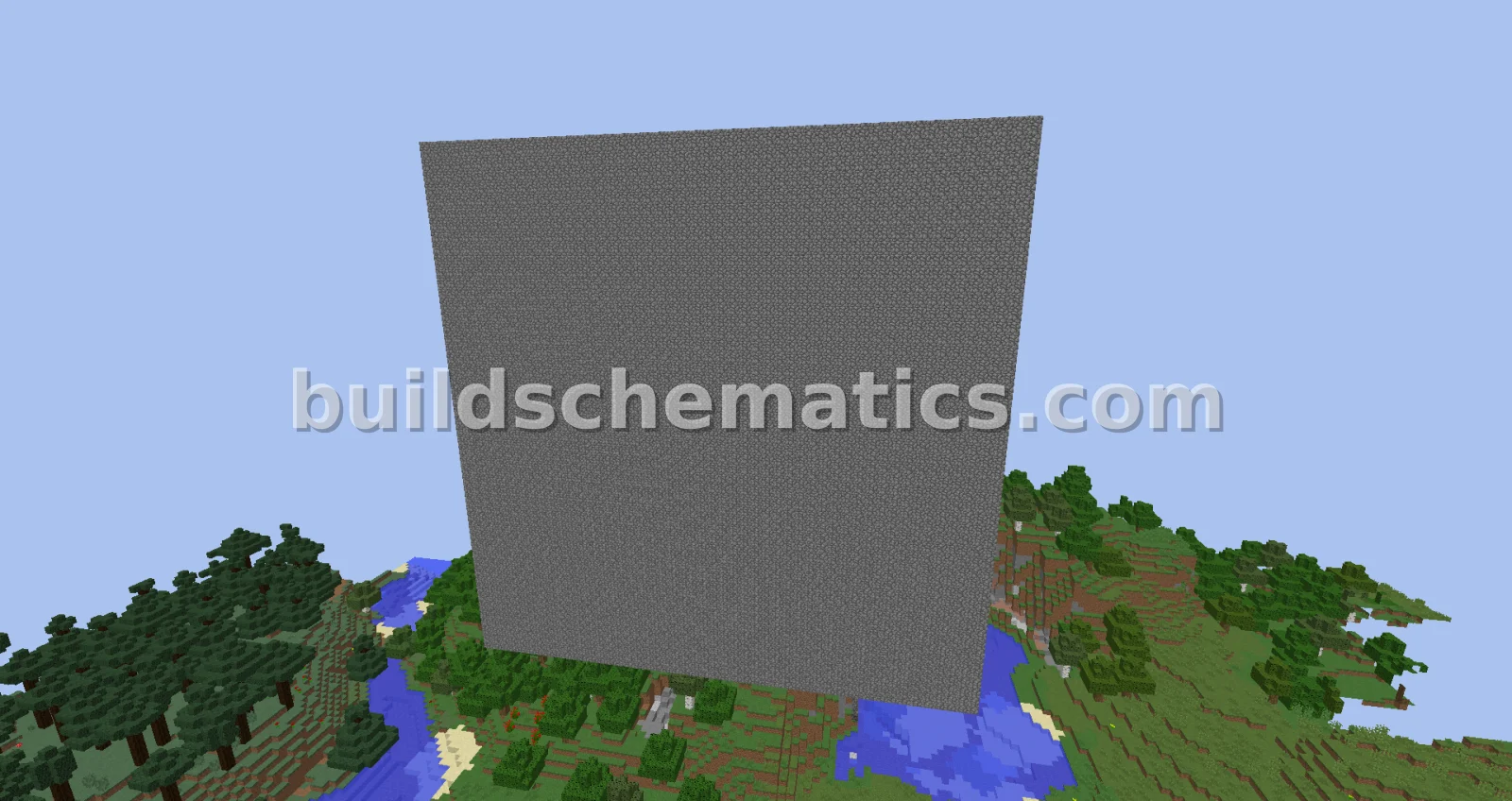 50x50 Cobblestone Filter Walls for Factions