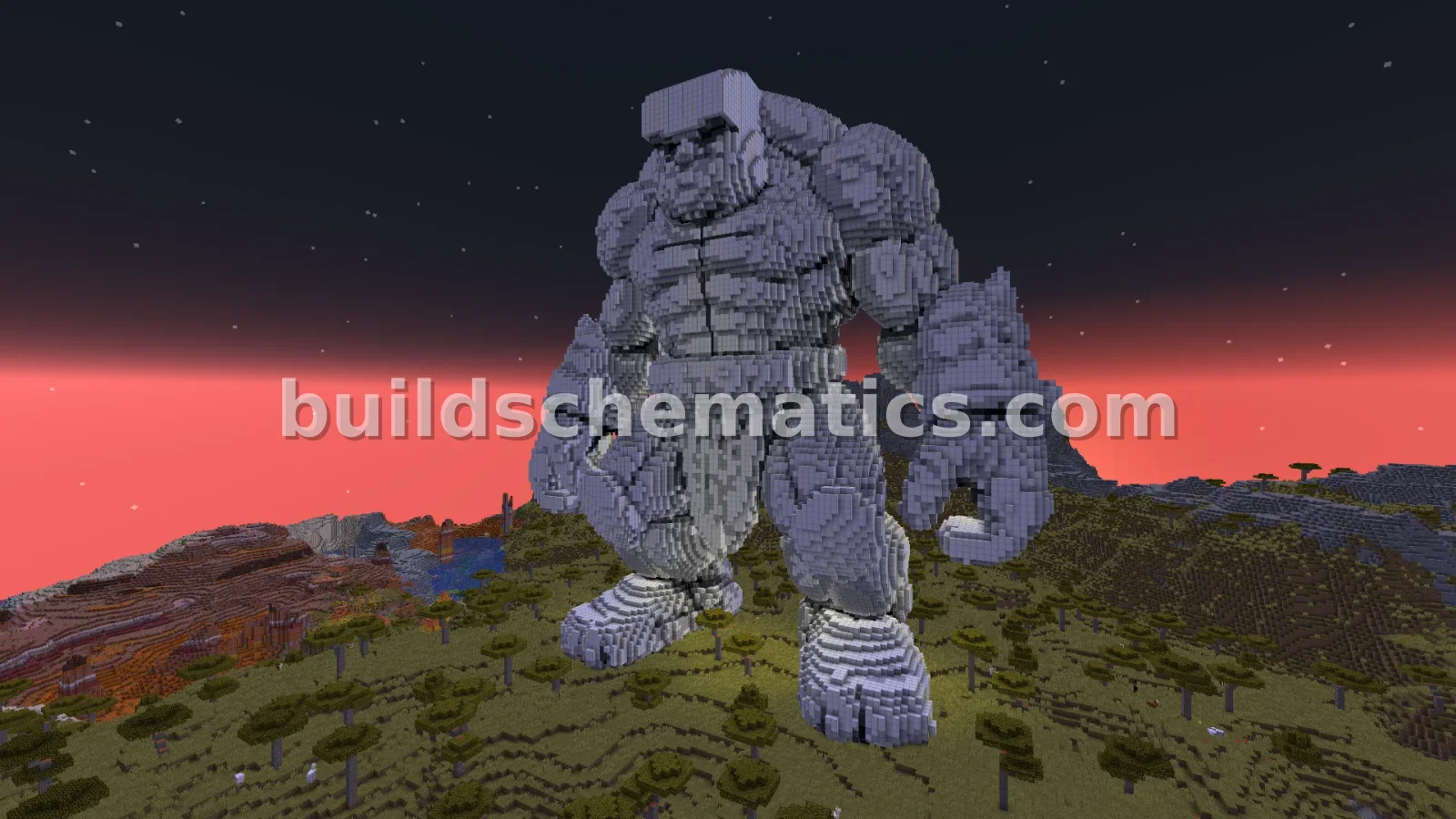 Stone Golem Statue Decoration — view 3