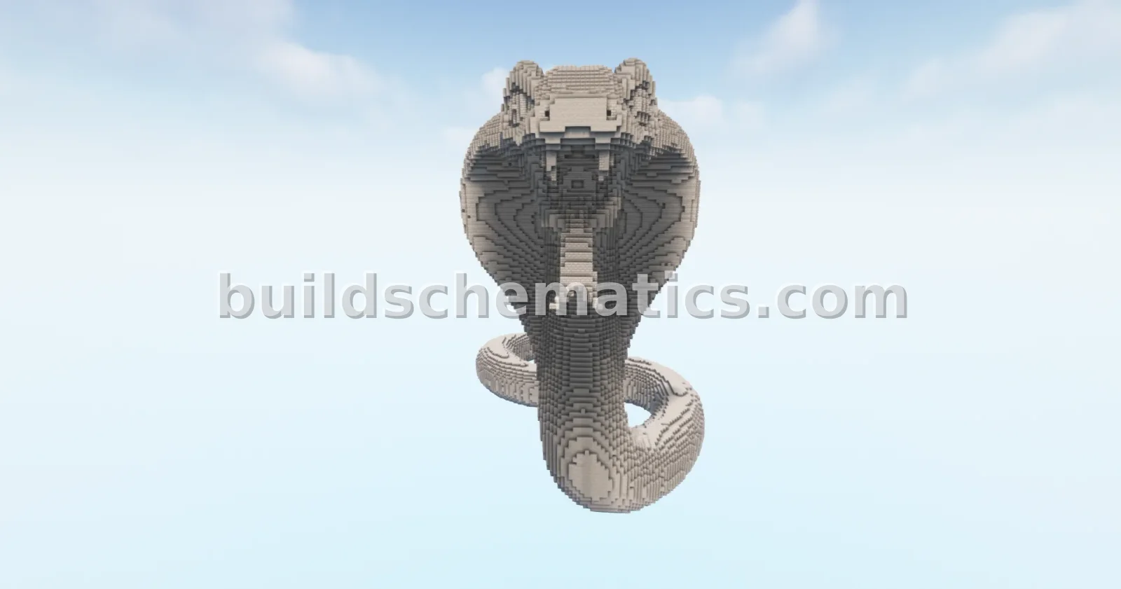 Brown Snake Statue Build — view 4