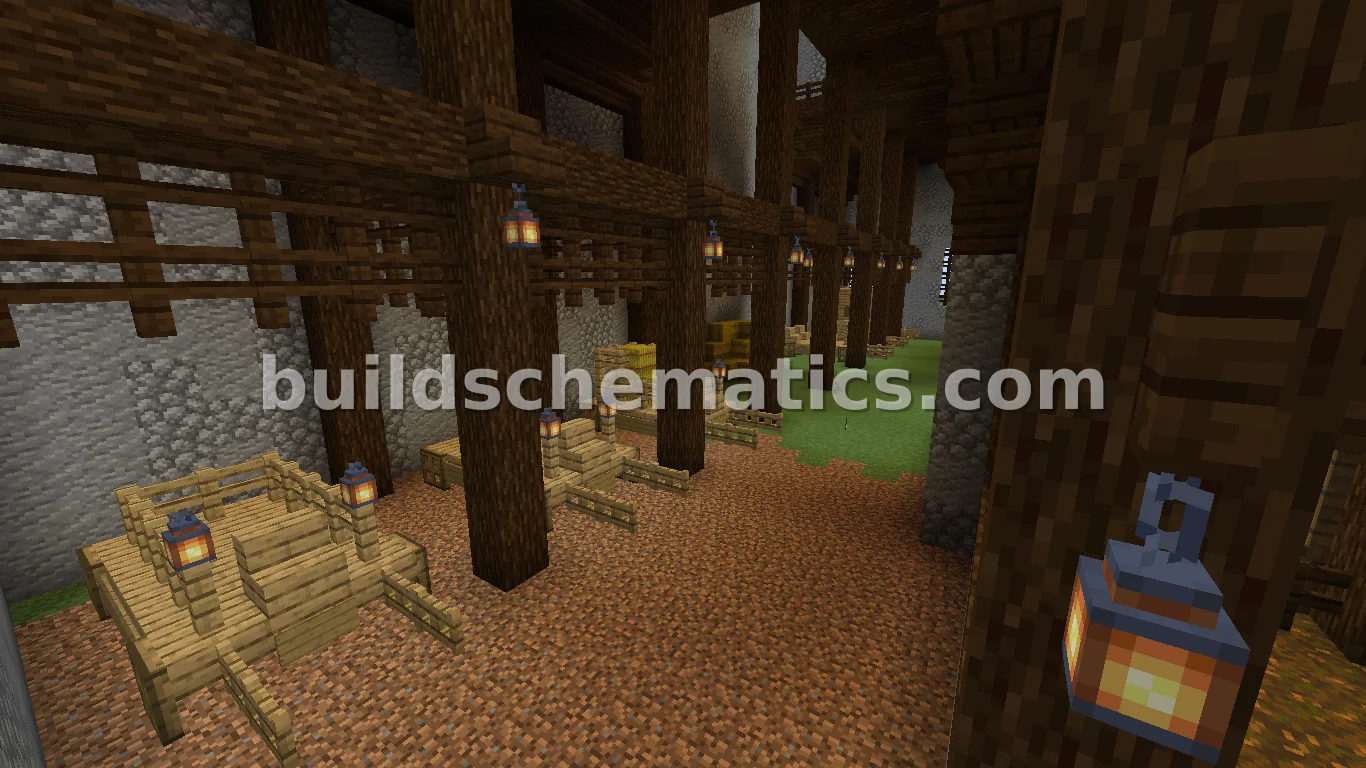 Medieval Stables Structure — view 4