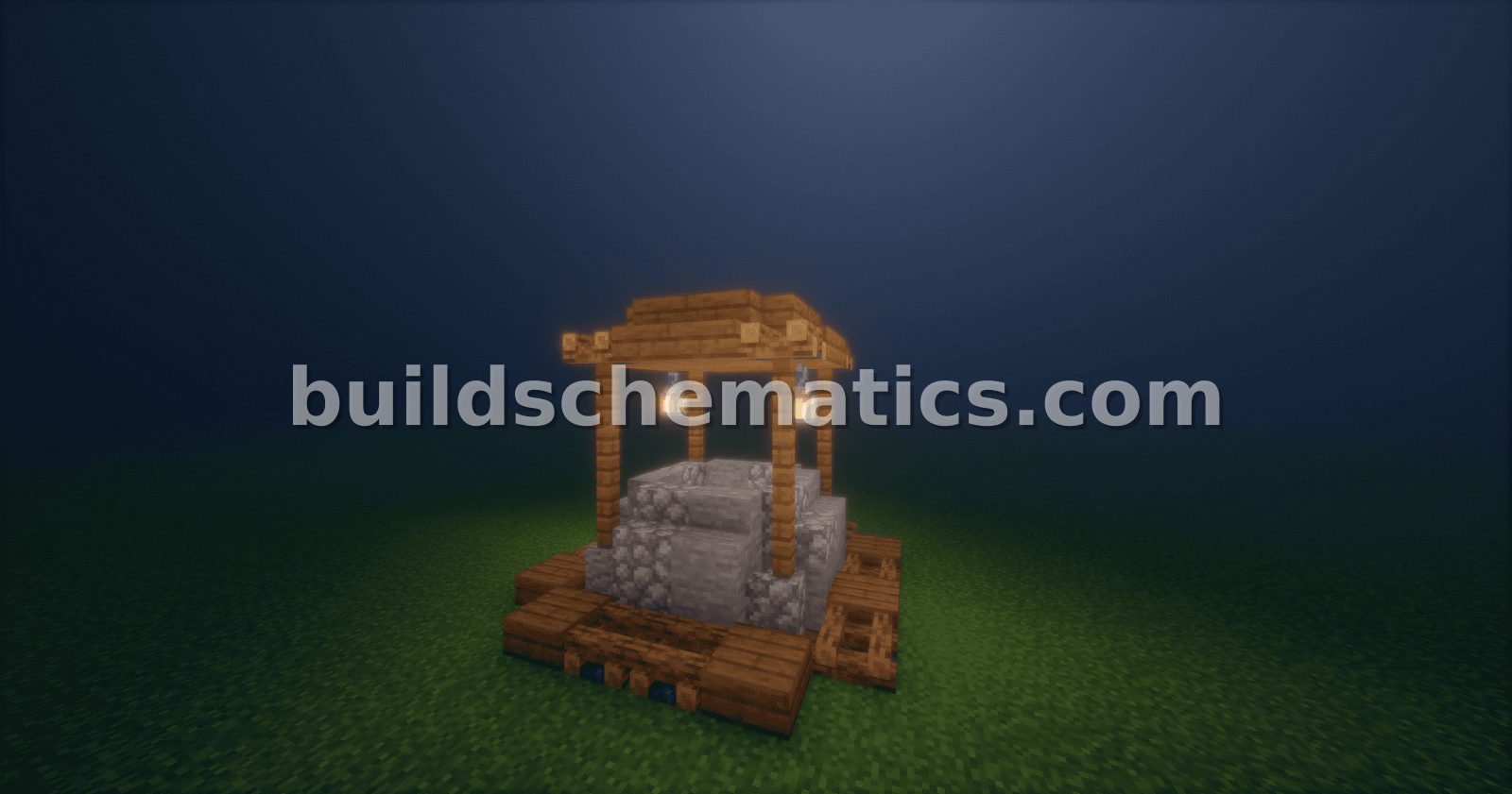 Rustic Well Decoration — view 4