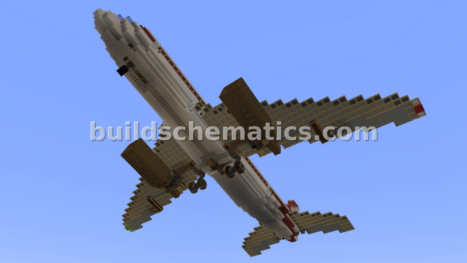 Steampunk Airliner with Working Controls
