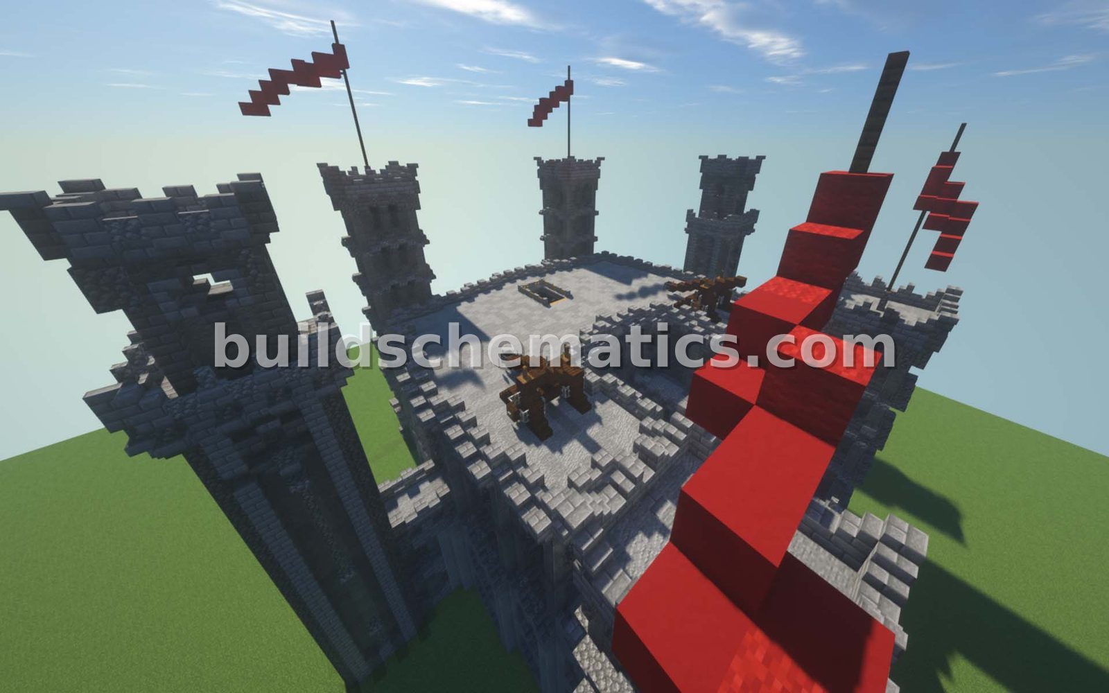 Eldern Hold Fortress With Catapults — view 4