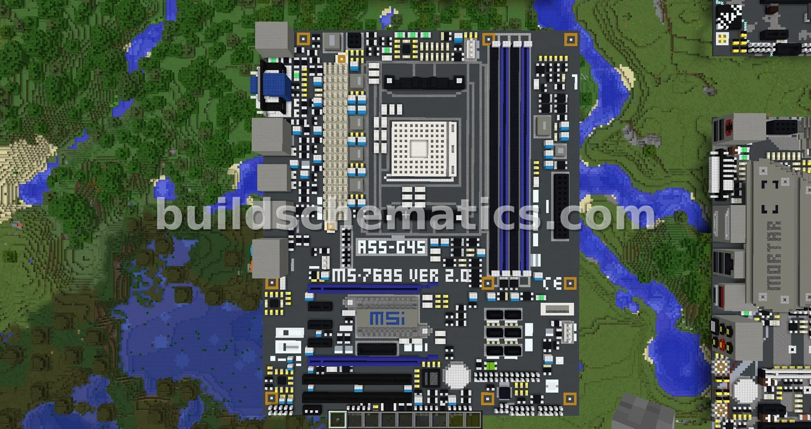 MSI A55 Motherboard Schematic — view 2