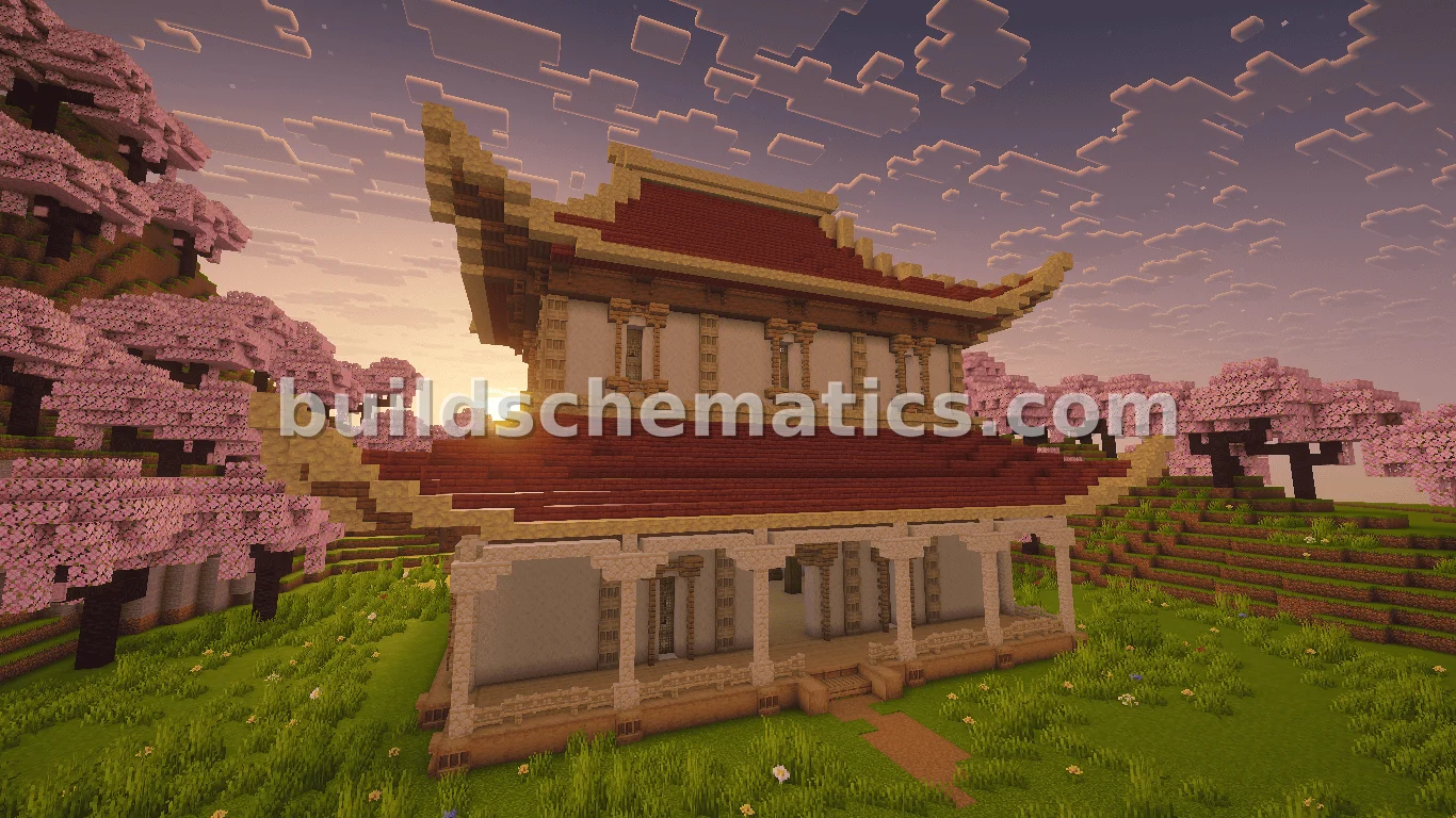 Japanese Temple Storage Structure — view 3