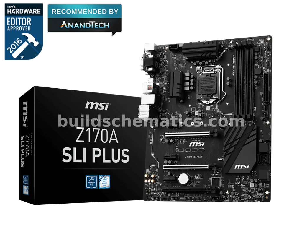 Intel Z170A SLI PLUS MSI Motherboard Pixel Art — view 4