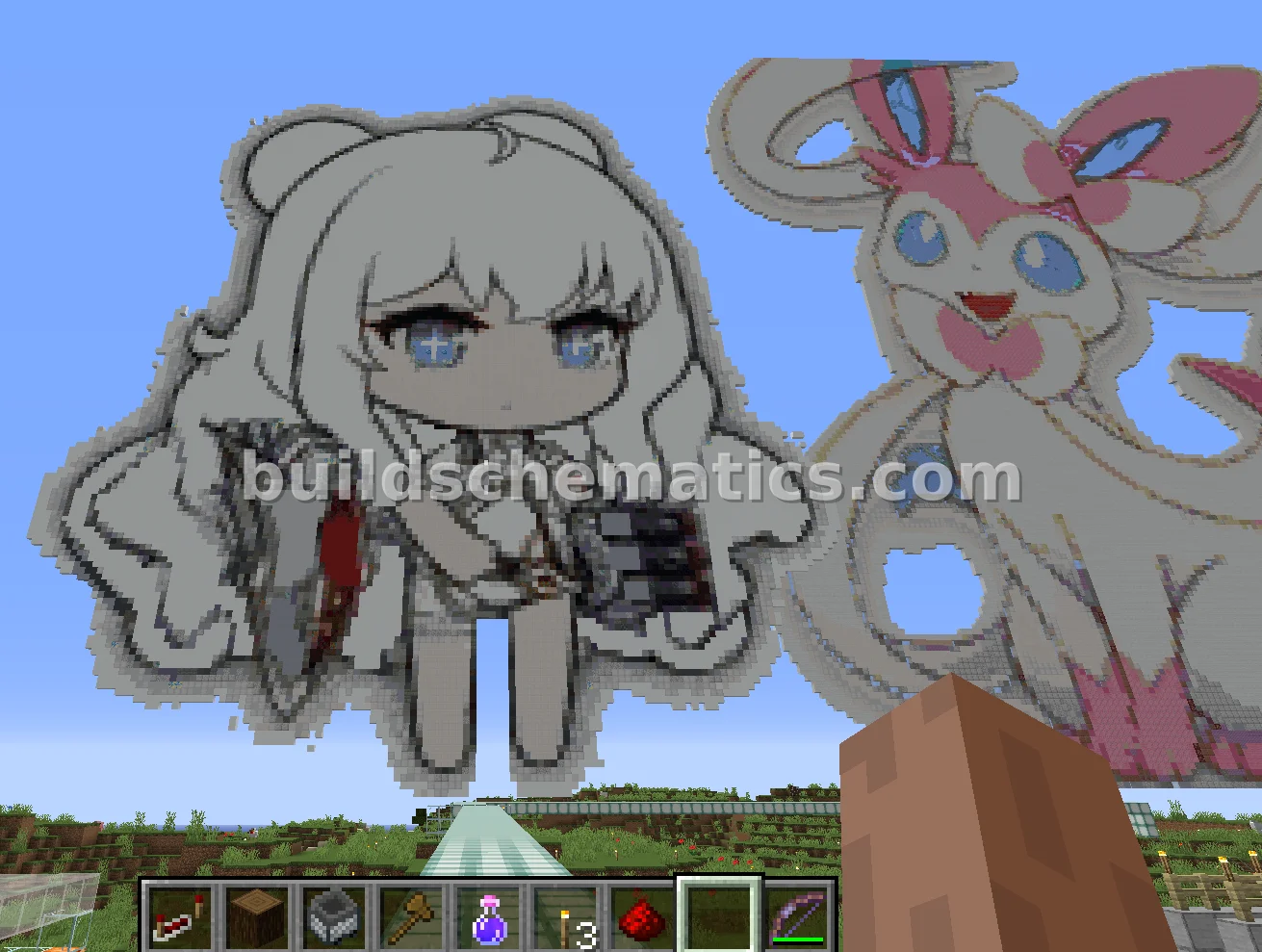 Azur Lane Le Malin Pixel Art