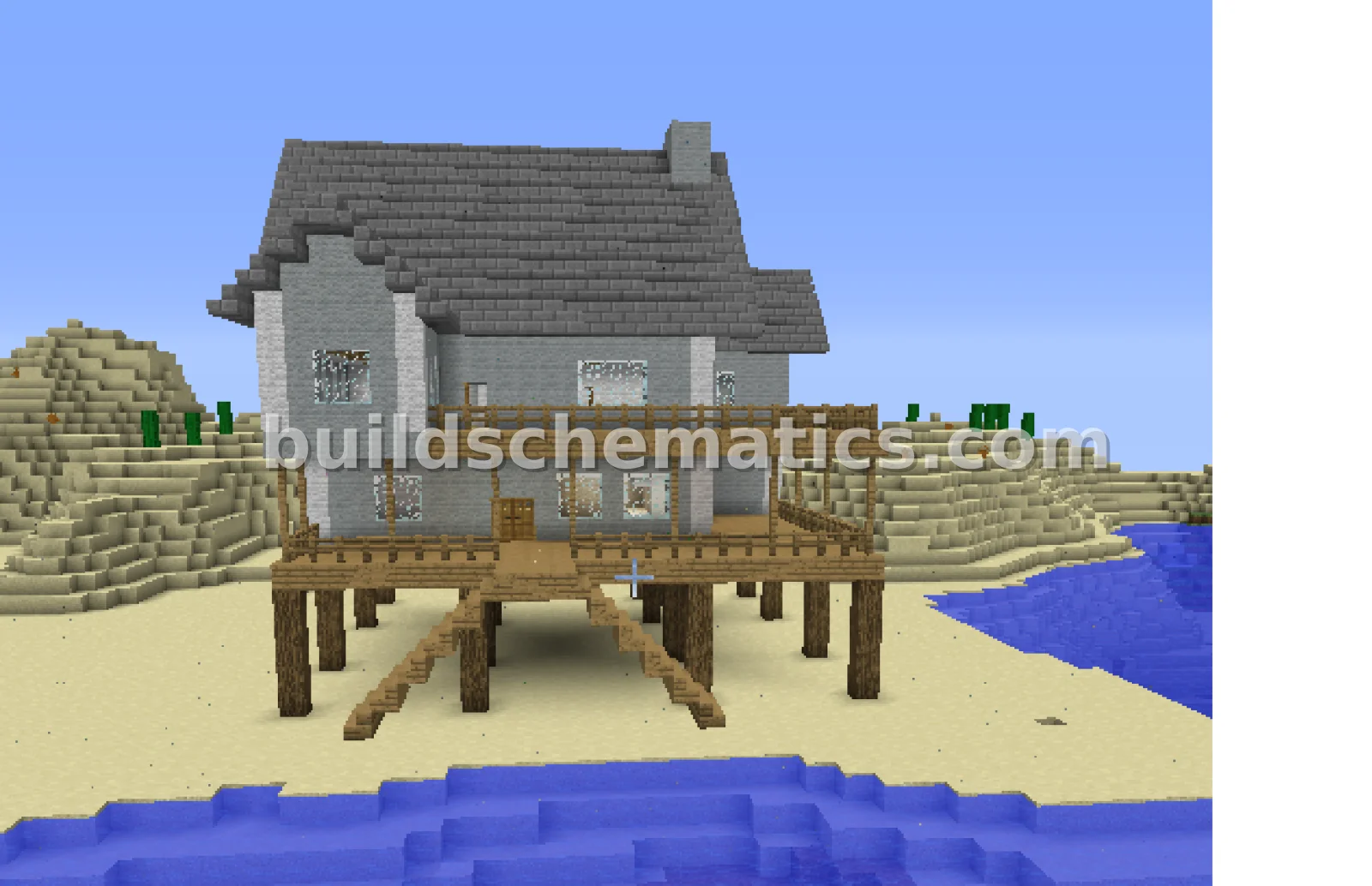 Small Beach House on Stilts — view 2