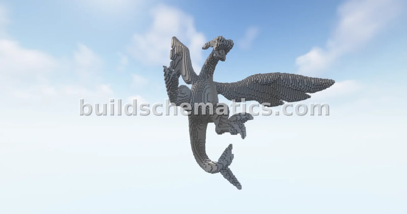 Large Pokémon Lugia Statue — view 3