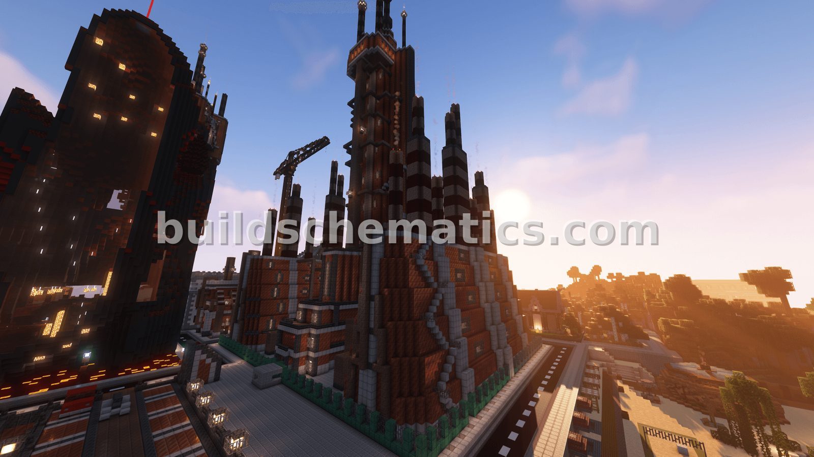 Steampunk Skyscraper Model — view 4