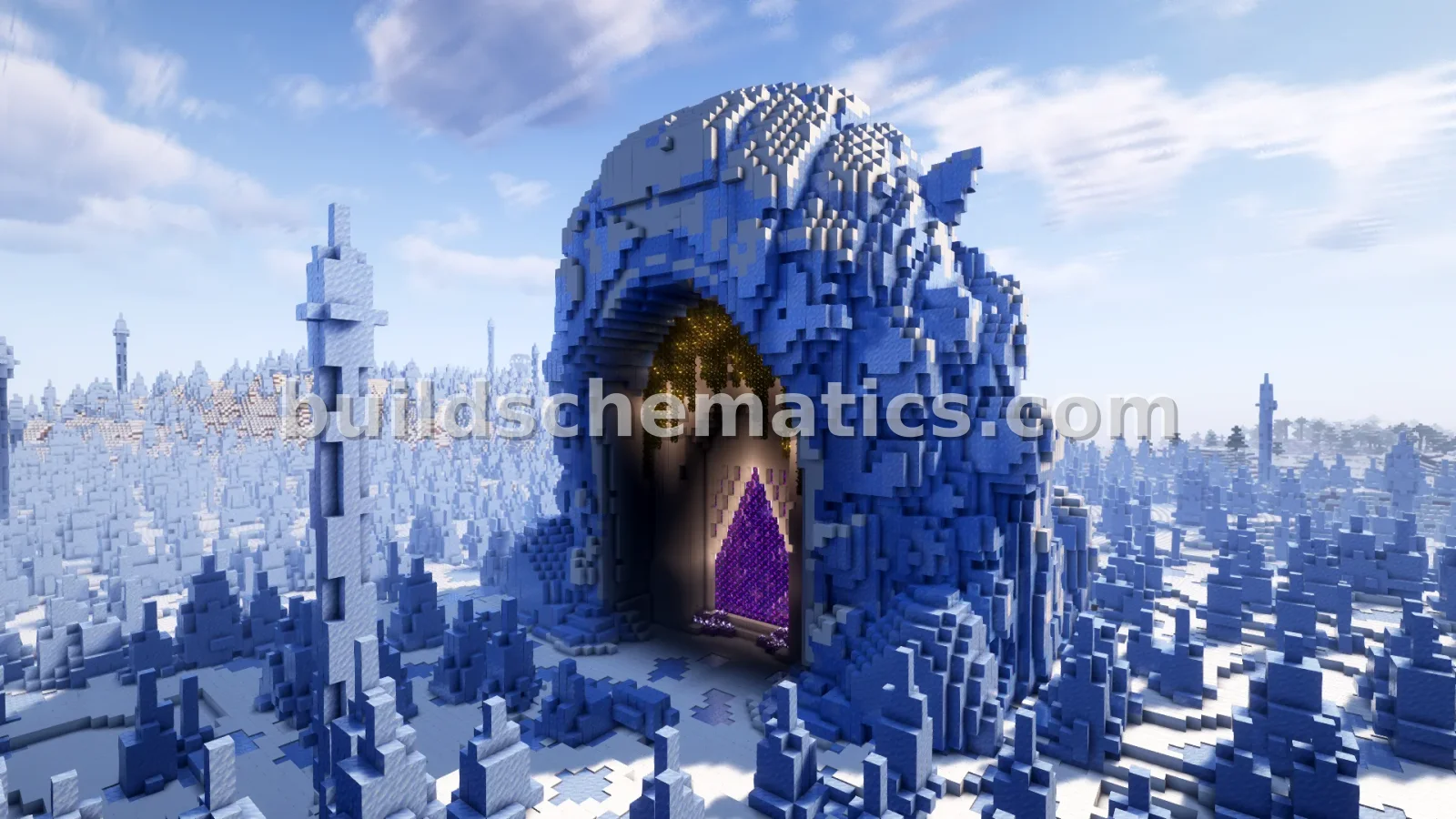 Titan Yeti Nether Portal Statue — view 3