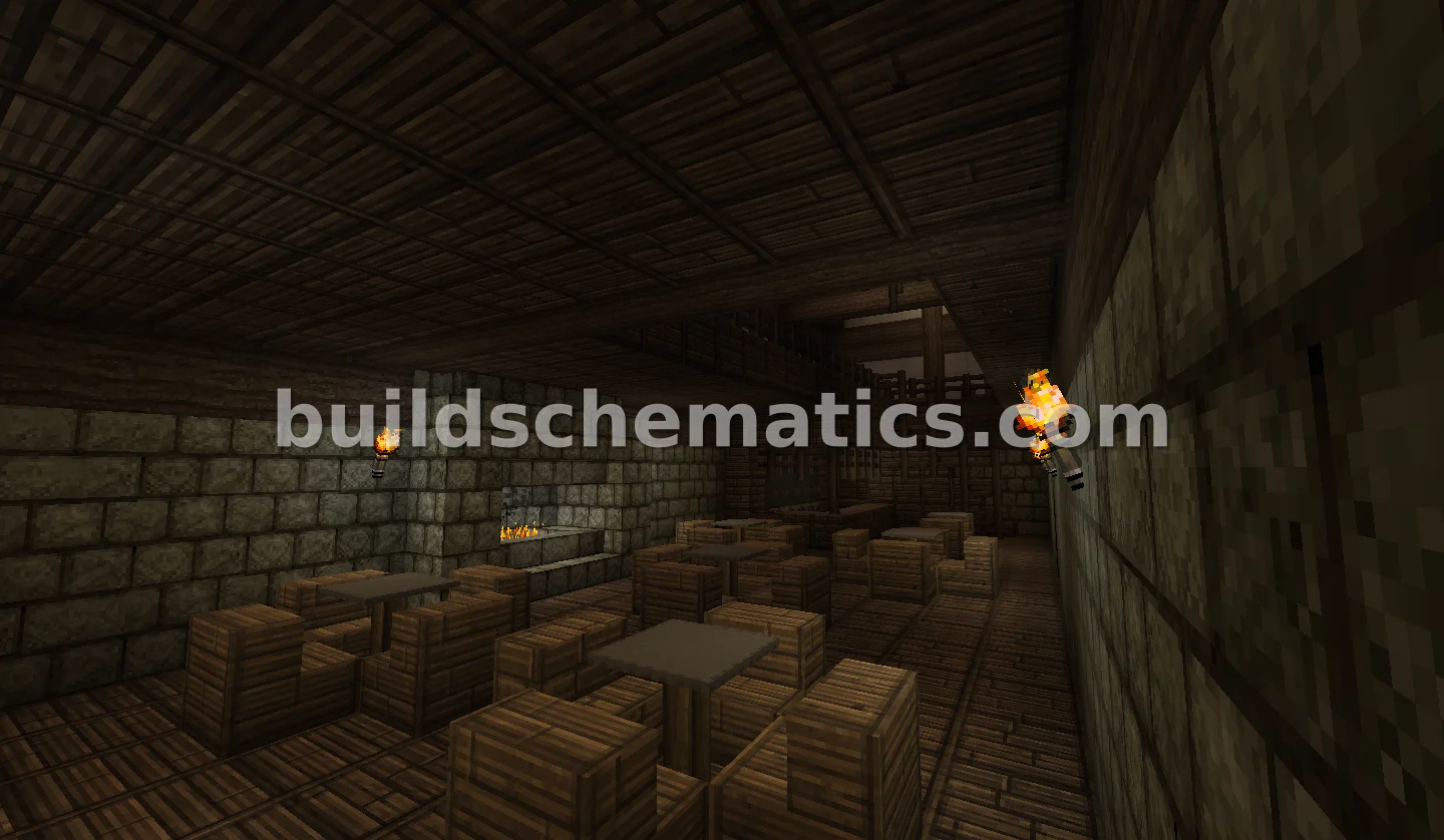Medieval Tavern with Potion Brewing Station — view 2